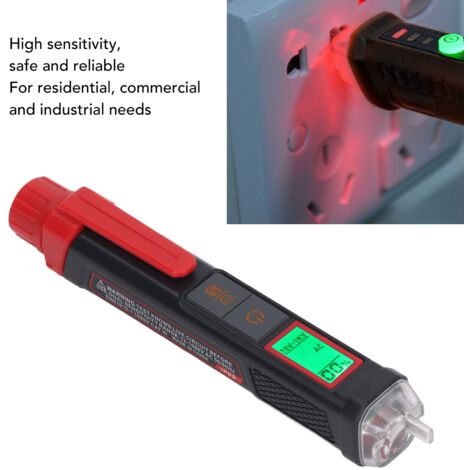 Detector de voltaje CA sin contacto HT103 con pantalla digital