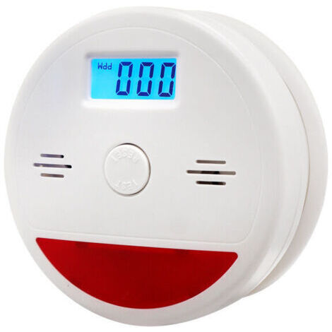 Detector di monossido di carbonio, allarme per camping, 600 dB