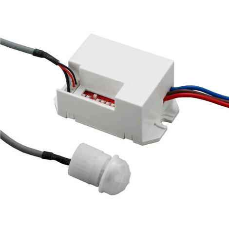 DETECTOR  EMPOTRABLE DE MOVIMIENTO CON AJUSTE DE TIEMPO Y LUZ EDM