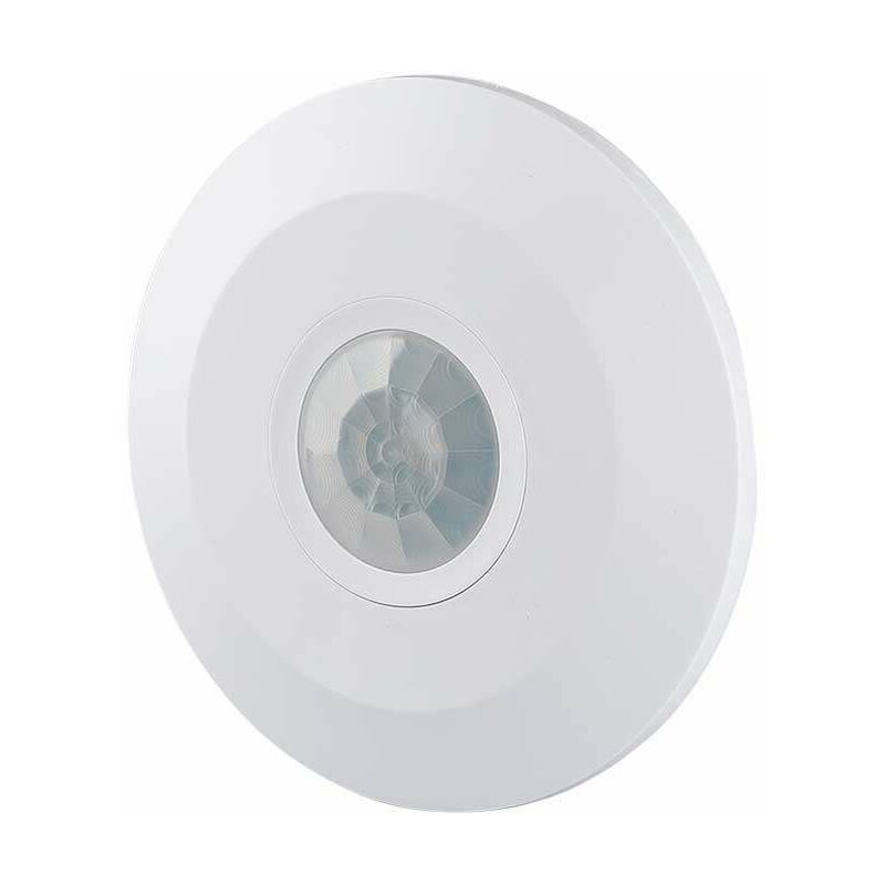 

Detector movimiento PIR de techo SLIM 360° 1000W blanco
