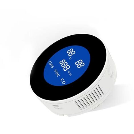 Detector multigás conectado con anuncio por voz