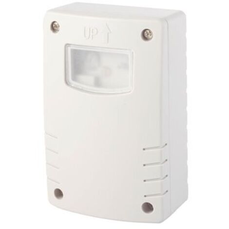 Detector superficie con sensor crepuscular y temporizador