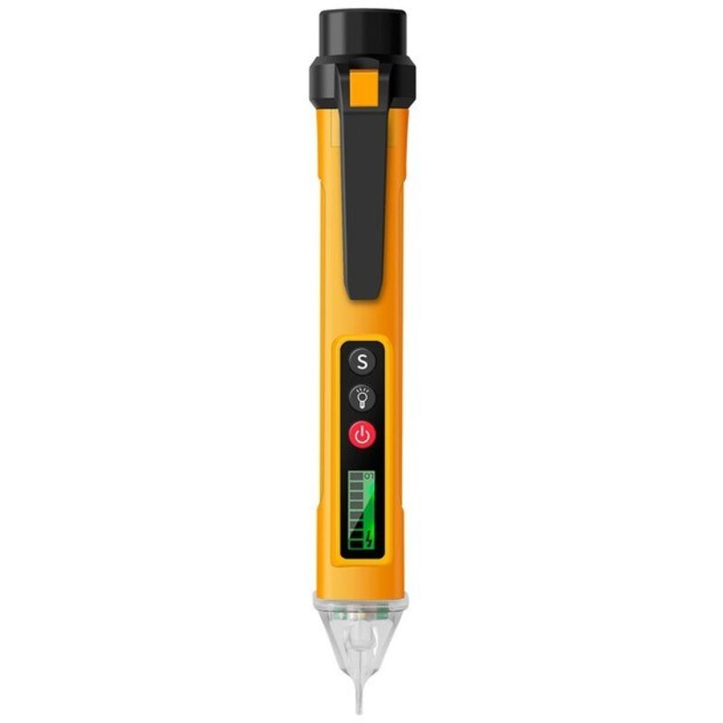 Detectores de voltaje CA/CC digitales VC1010, probador inteligente sin contacto, medidor de lápiz, sensor de corriente eléctrica de 12-1000 V, lápiz