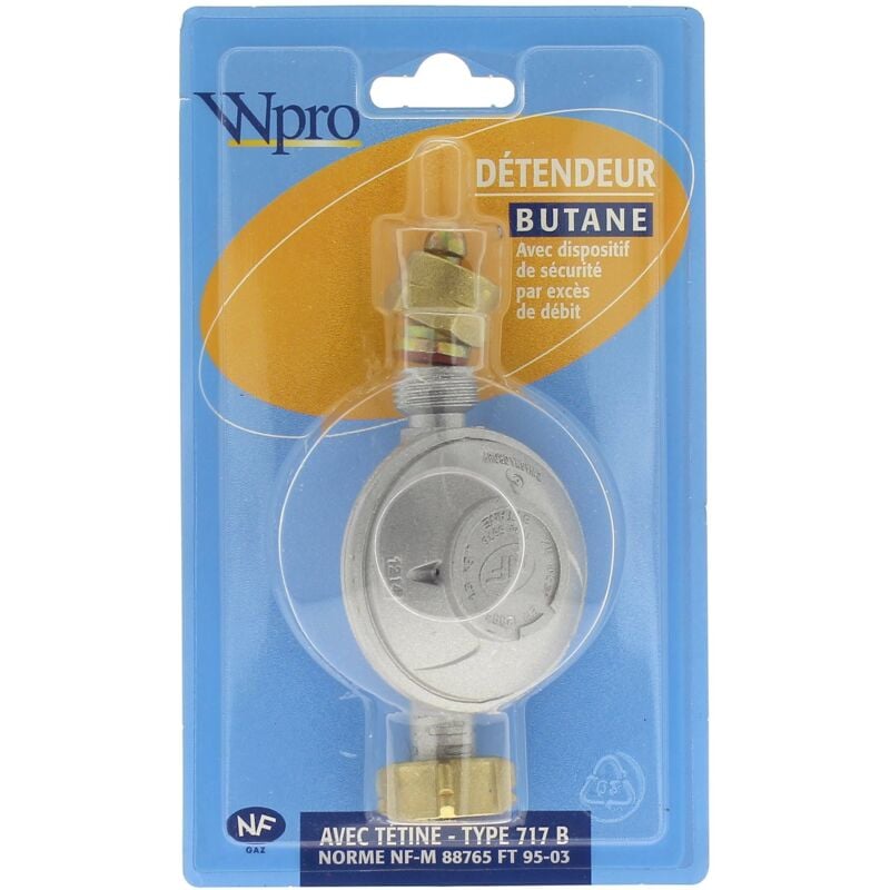 Détendeur gaz butane à sécurité pour Four whirlpool 484000008502