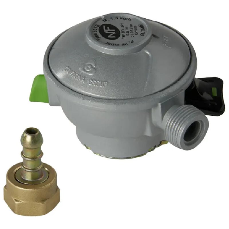 Favex - Détendeur Butane Quick-On nf connexion diam 27 / M20x150 avec tétine, 1,3kg/h