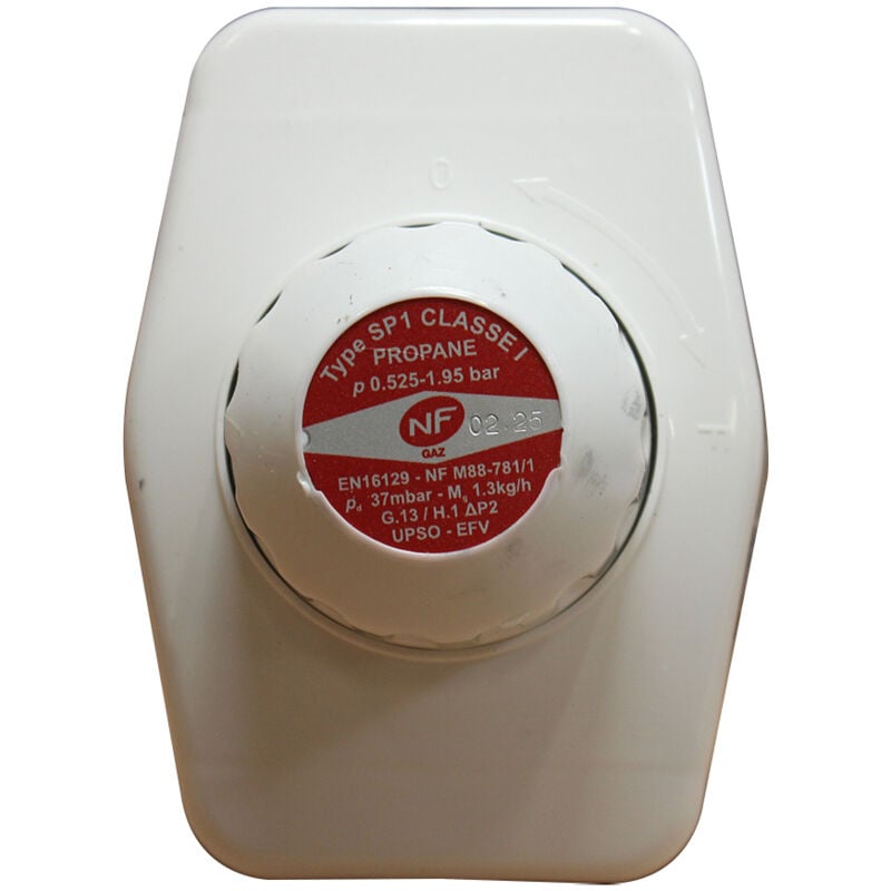 Détendeur déclencheur propane 1,3kg/h 37mb - E/S à souder 12 NF - Favex