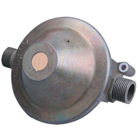 Détendeur fixe propane basse pression 12kg/h - 37 mbar - entrée mâle G3/4 - sortie mâle G3/4 - Gurtner