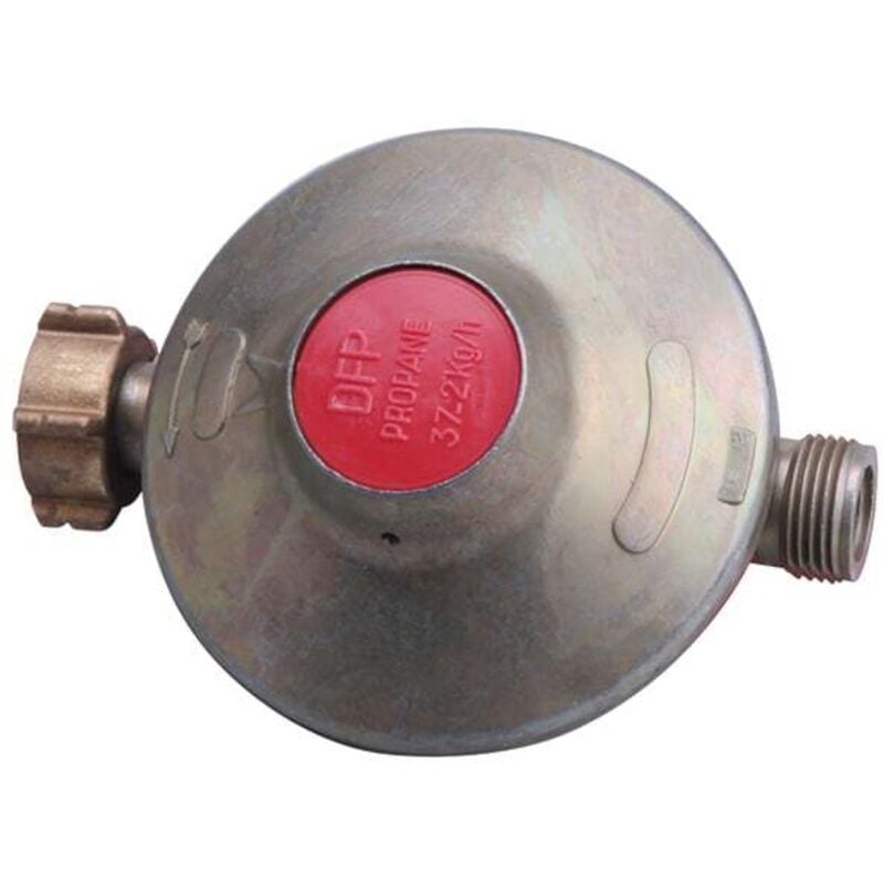 Détendeur fixe propane basse pression 2kg/h - 37 mbar - entrée écrou 20x150 - sortie M20x150 Gurtner