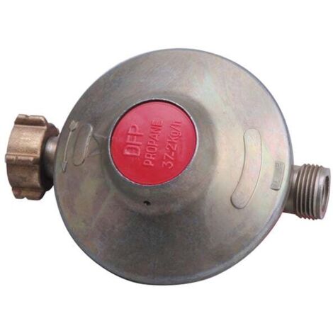 Détendeur fixe propane basse pression 2kg/h - 37 mbar - entrée écrou 20x150 - sortie M20x150 - Gurtner