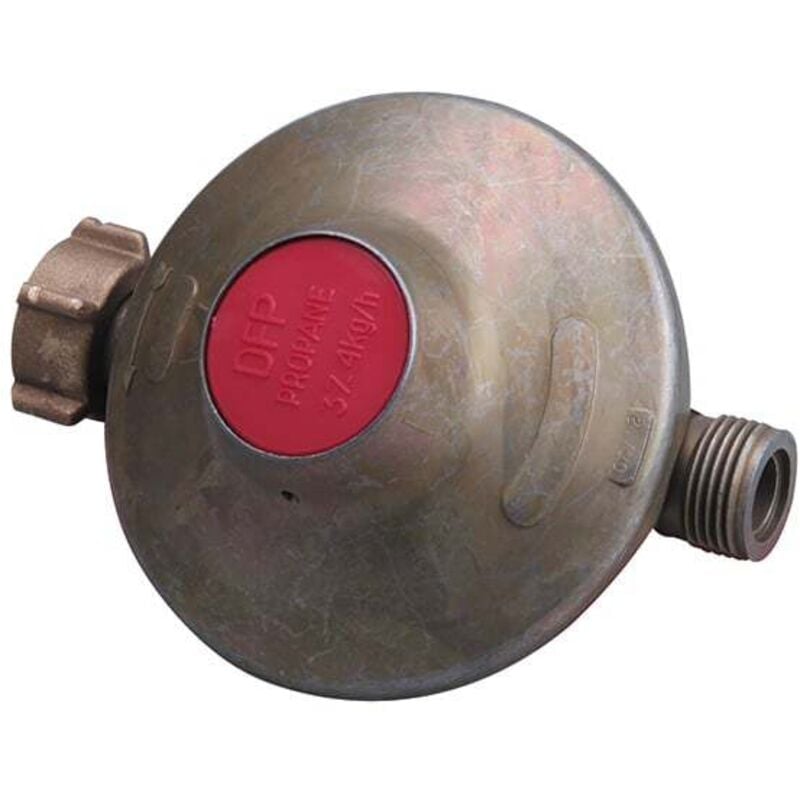 Détendeur fixe propane basse pression 4kg/h - 148 mbar - entrée écrou bouteille - sortie M20x150 Gurtner