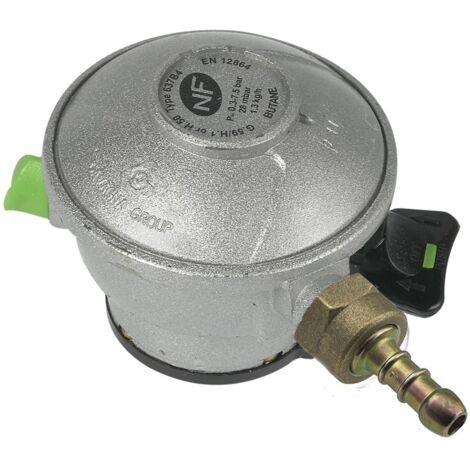Détendeur gaz butane avec tétine