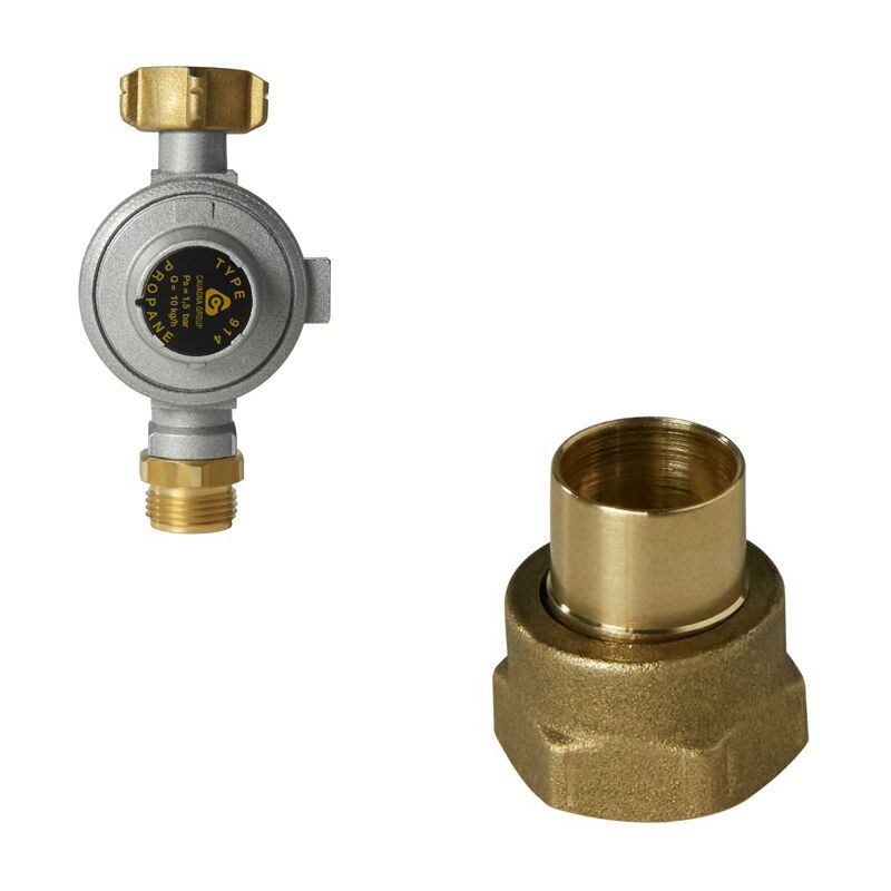 Favex - Détendeur Haute Pression Propane - 10kg/h - écrou 20x150/à souder 12