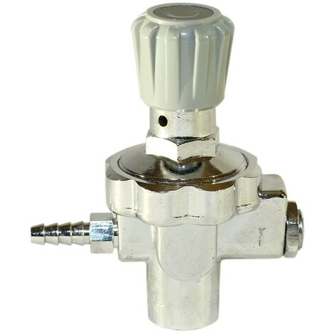 Détendeur MIG pour bouteille jetable Argon/CO2 – Manomètre intégré pour réglage précis – Connexion M10 – Débit stable pour soudures de qualité – Tecnoweld