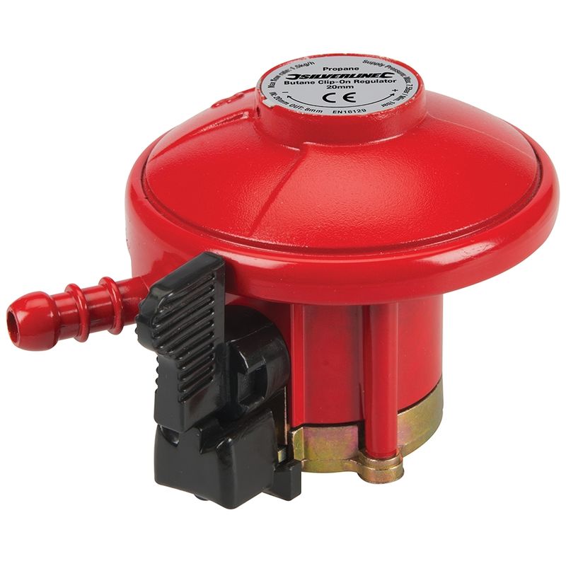 Silverline - détendeur propane à clip rapide 27 mm 37 mbar 730191