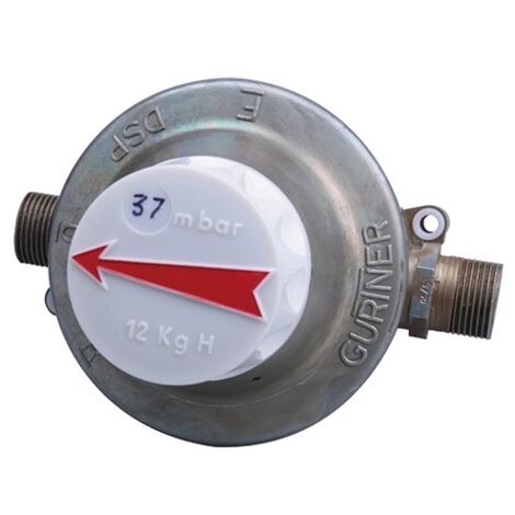 Détendeur sécurité Propane 8kg/h - Mâle G3/4" - 37mbar