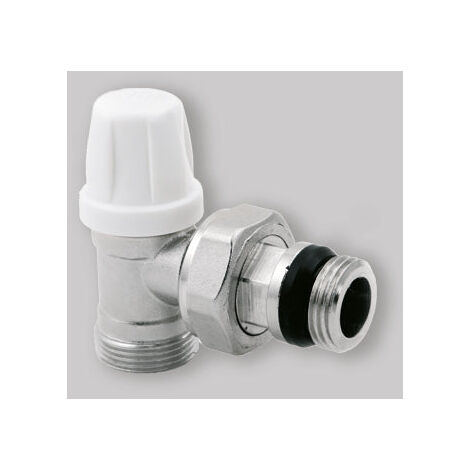 Detentore A Squadra Micrometrico Attacco Per Tubo Rame, Multistrato E Pe-X "Tulipano" Icma 1/2" X 1/2"