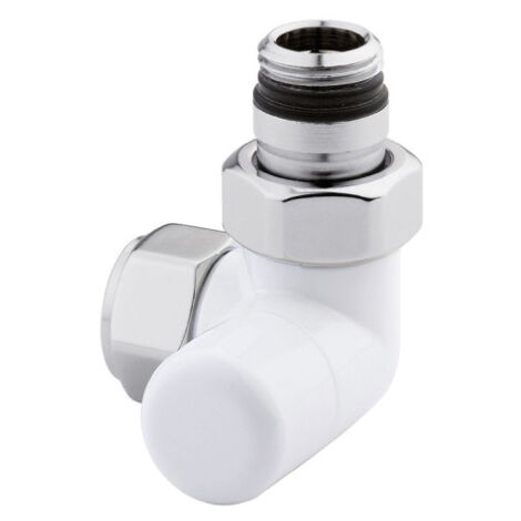DETENTORE AD ANGOLO BIANCO ATTACCO A DESTRA 1/2" ATTACCO DESTRA   ARTECLIMA S.R.L.