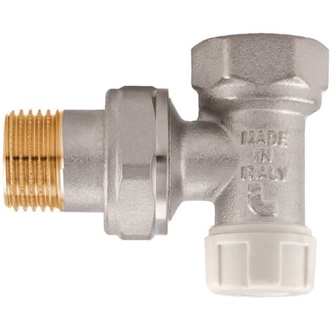 Detentore Ad Angolo Per Radiatori 3/8" F Cf. 12 Pz