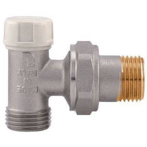 DETENTORE ANGOLARE X RADIATORE 397S ITAP - OTTONE NICHELATO 3/8M - 2 pezzi
