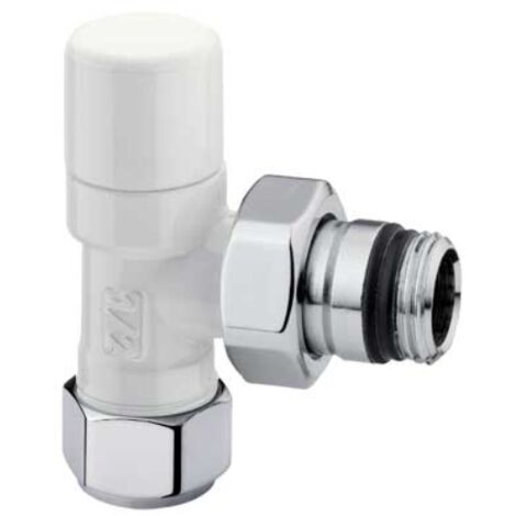 Detentore d'arredo a squadra bianco 3/8 x 24-19  Arteclima