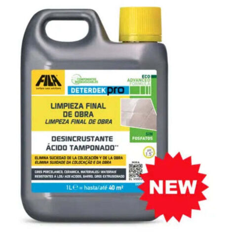 Deterdek pro - Limpieza final de obra / 1 L / Detergente