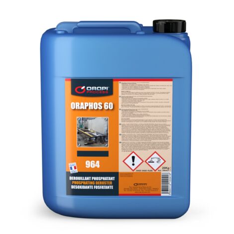 Détergeant alcalin Oraphos 60 - Bidon de 1L - ORAPI - 2964I2