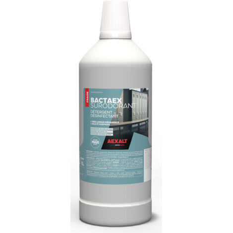 Détergent BACTAEX surodorant désinfectant désodorisant 1L AEXALT SO015