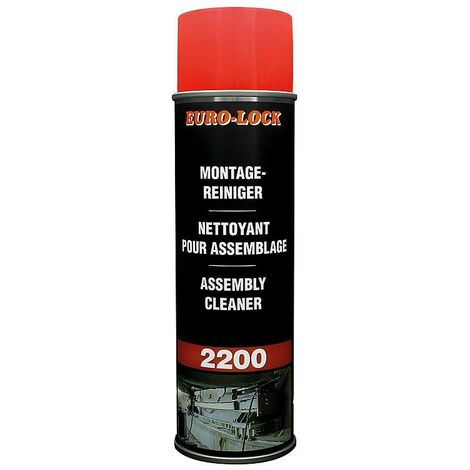 Détergent de montage EURO-LOCK LOS 2200 bombe aérosol 500ml