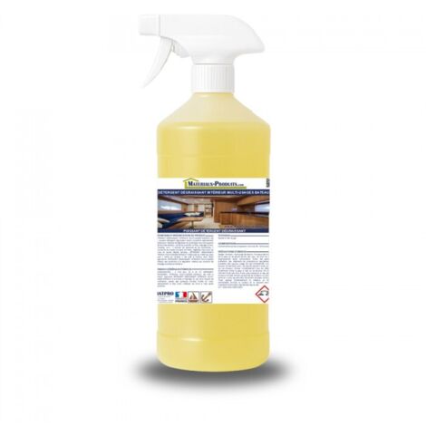 Détergent dégraissant intérieur multi-usages bateaux - 500 ml Jaune clair - MATPRO