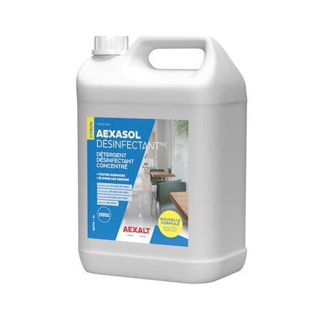 Détergent désinfectant AEXASOL DESINFECTANT - 5 L - parfum pin - AEXALT