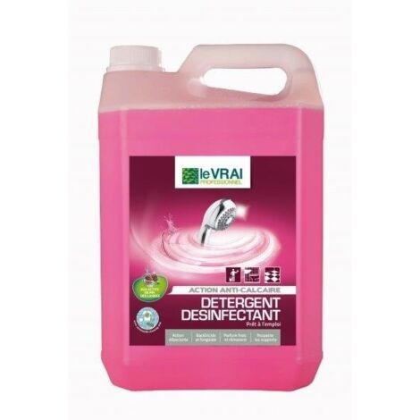 Détergent Désinfectant Sanitaires Bidon 5L - Action Pin