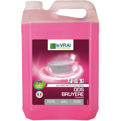 Détergent Désinfectant Sanitaires Bruyère 5l Tp2 - Le Vrai