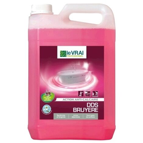 Détergent Désinfectant Sanitaires Concentré Bidon 5L - Action Pin