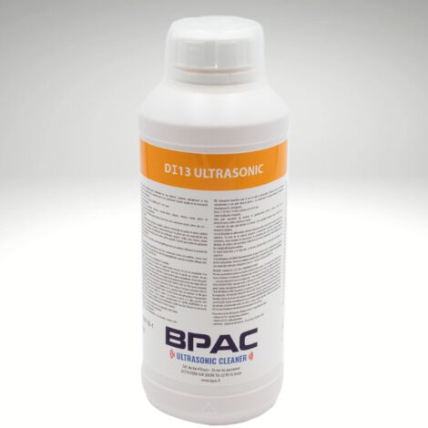 Détergent Nettoyant Ultrasons DI13 - 1 L - Produit Ultrason - BPAC