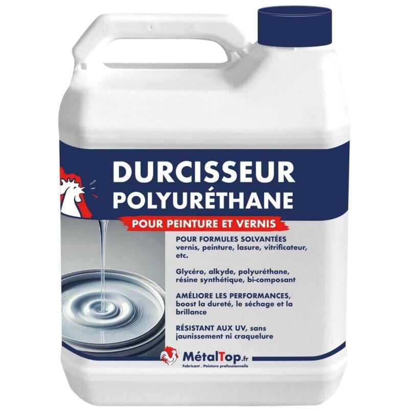Durcisseur Polyurethane - 1.8 l - Incolore Metaltop