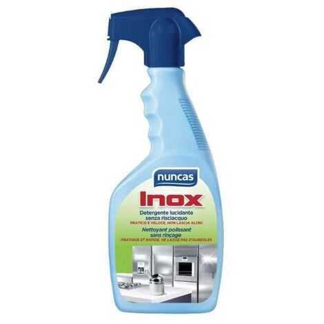 Détergent pour inox, brillantant, 500 ml Nuncas