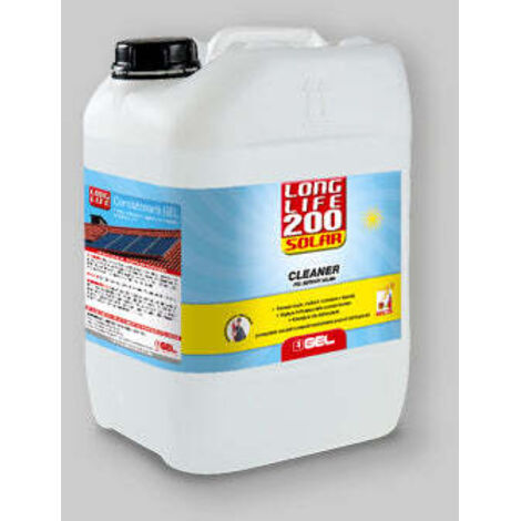 Détergent pour systèmes solaires "Long Life 200 Solar" Bidon de 10 litres.