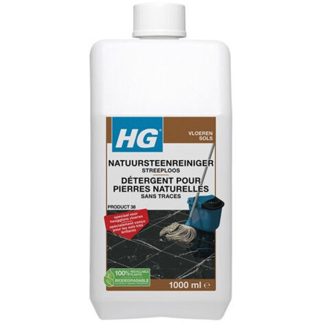 Détergent sans traces pour pierres naturelles 1 L - n°38 - HG