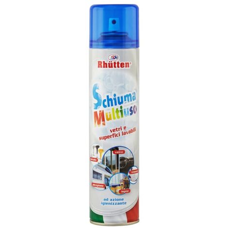DETERGENTE AD AZIONE IGIENIZZANTE PER VETRI AUTO 400 ML SPRAY SET 5 PEZZI - RHUTTEN