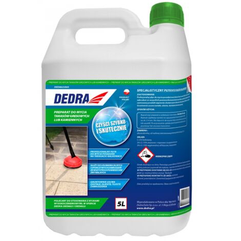 Detergente concentrato Dedra 5L bassa schiuma alta penetrazione