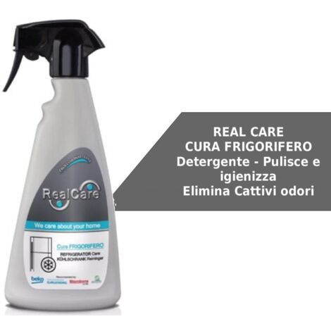 DETERGENTE CURA FRIGORIFERO cufa frigo REALCARE 500ML ELIMINA CATTIVI ODORI