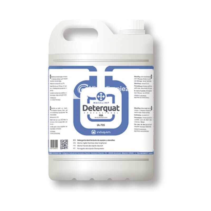 

Hiperlimpieza - Detergente Desinfectante HA Deterquat 5kg