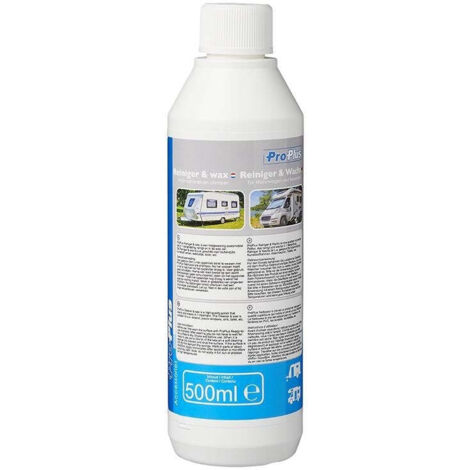 Detergente e cera 500 ml per roulotte e camper