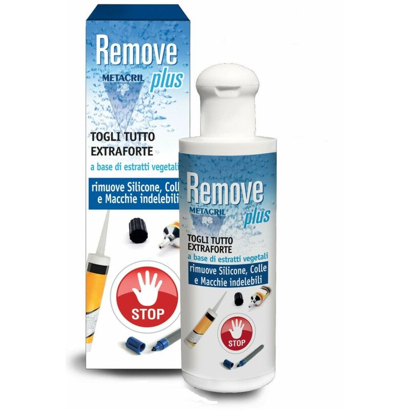 

Remove Plus Removedor extrafuerte extra fuerte a base de plantas 13500201 | 200 ml - Metacril Tecno Line