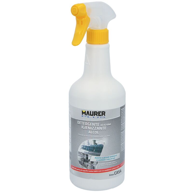 

Detergente higienizante hidroalcohol limpiador 750 ml.