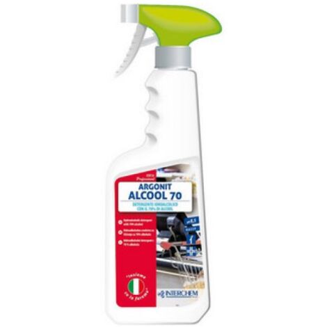 DETERGENTE IDROALCOLICO ARGONIT ALCOOL 70 750 ml