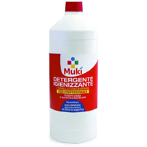 DETERGENTE IGIENIZZANTE CONCENTRATO AL CLORO Lt. 1