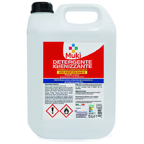 DETERGENTE IGIENIZZANTE CONCENTRATO AL CLORO Lt. 5
