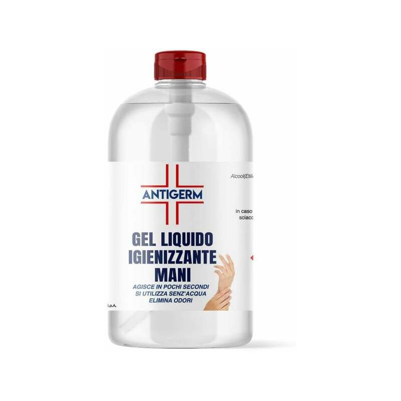 Gel Igienizzante mani antigermi istantaneo Lt. 1