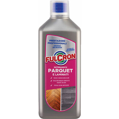 Detergente laminati e parquet 'fulcron' lt. 1  (6 pezzi) AREXONS